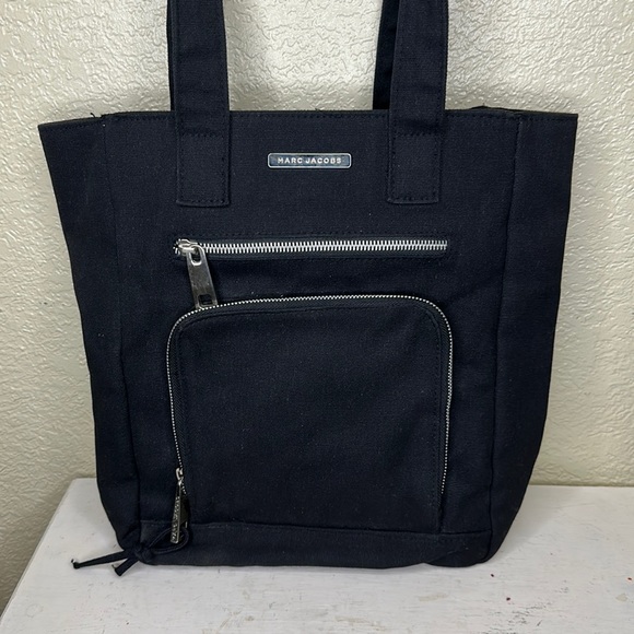 Marc Jacobs Handbags - Marc Jacobs Denim Tote Black